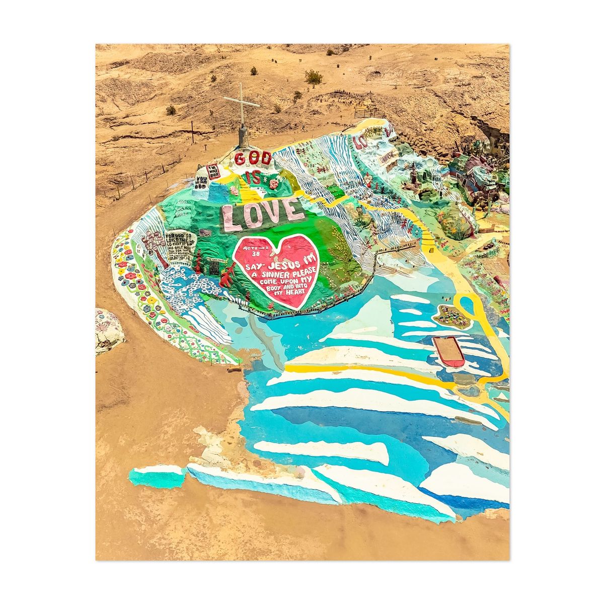 Salvation Mountain Aerial 01 – image 1 of 2