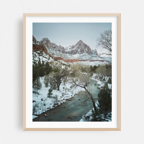 Winter in Zion