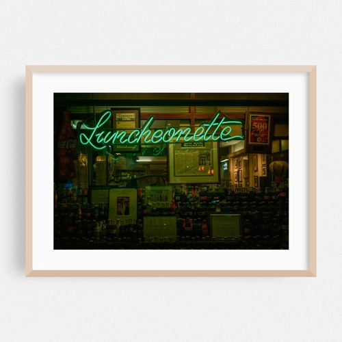 Luncheonette Sign, Lexington Candy Shop