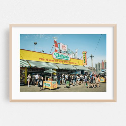 Nathan's Famous, Coney Island Boardwalk