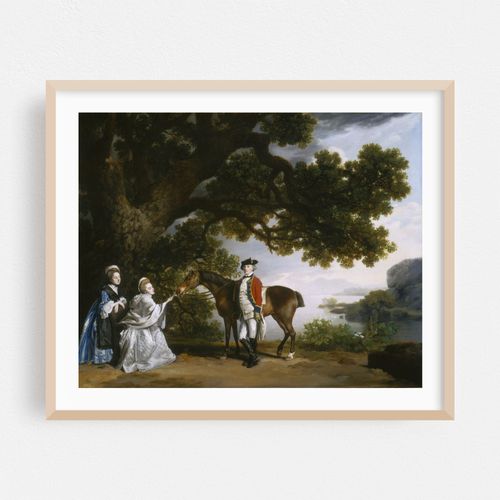 Captain Samuel Sharpe Pocklington with His Wife, Pleasance, and possibly His Sister, Frances (1769)