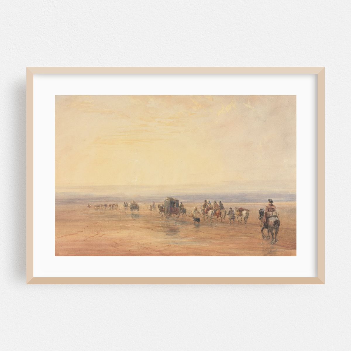 Crossing Lancaster Sands (mid 1830s) – image 1 of 6