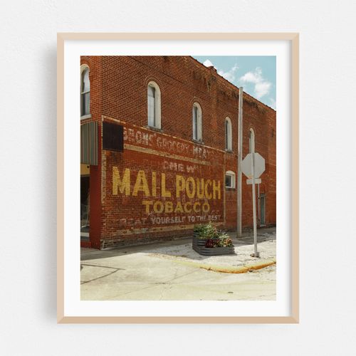 Mail Pouch Ghost Sign in St. Elmo