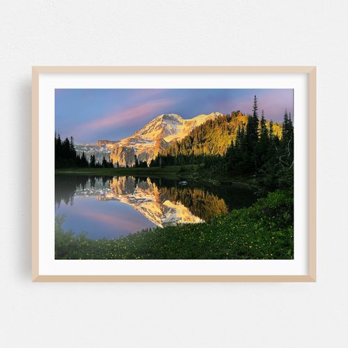 Aurora Lake Sunset