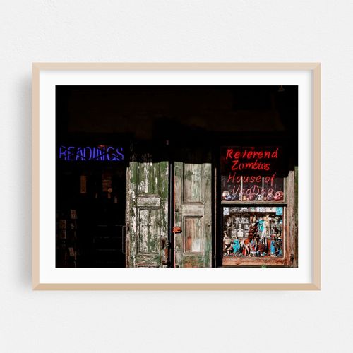 Reverend Zombie's Neon Sign