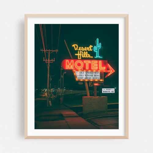 Desert Hills Motel, Route 66 02