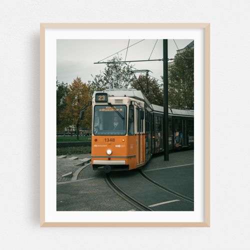 Tram in Budapest 04