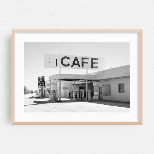 Desert Center Cafe 01 B&W