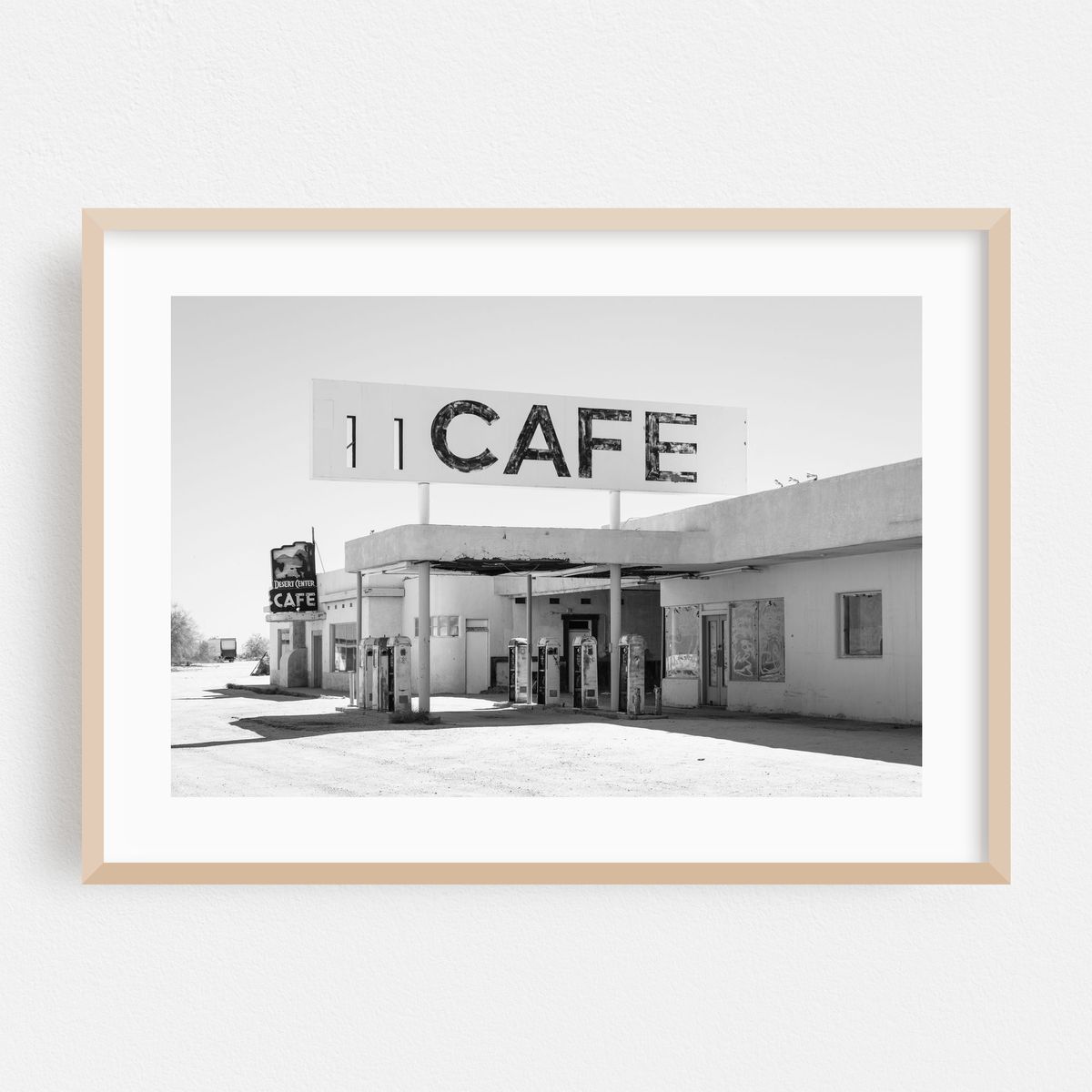 Desert Center Cafe 01 B&W – image 1 of 6