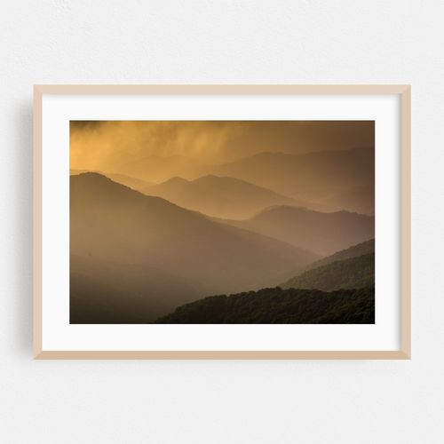 Blue Ridge Mountain Layers