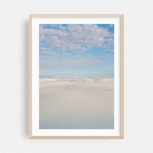 White Sands New Mexico Hiker II