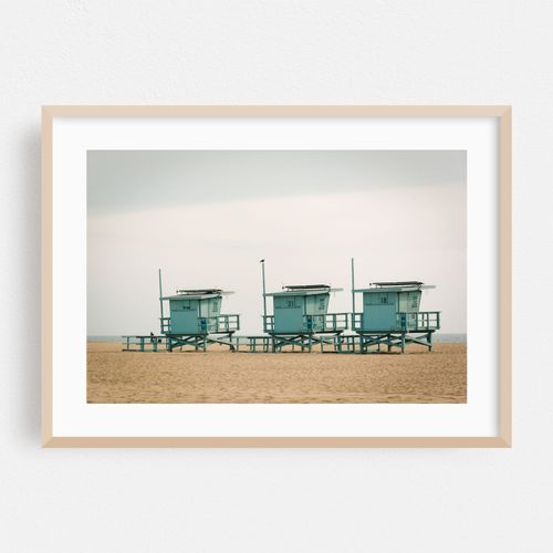 Lifeguard Stands in Venice, Los Angeles 05