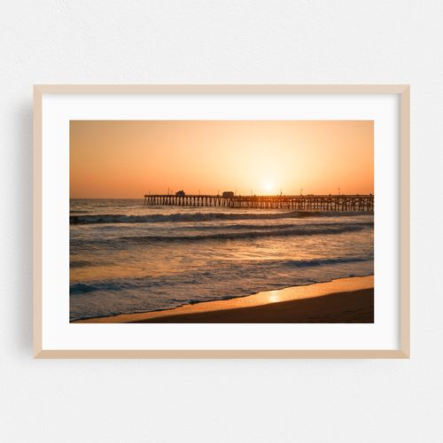 San Clemente Pier at Sunset 02