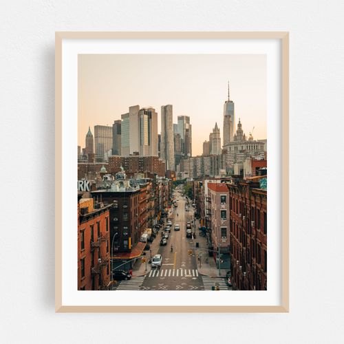Sunset from the Manhattan Bridge 01