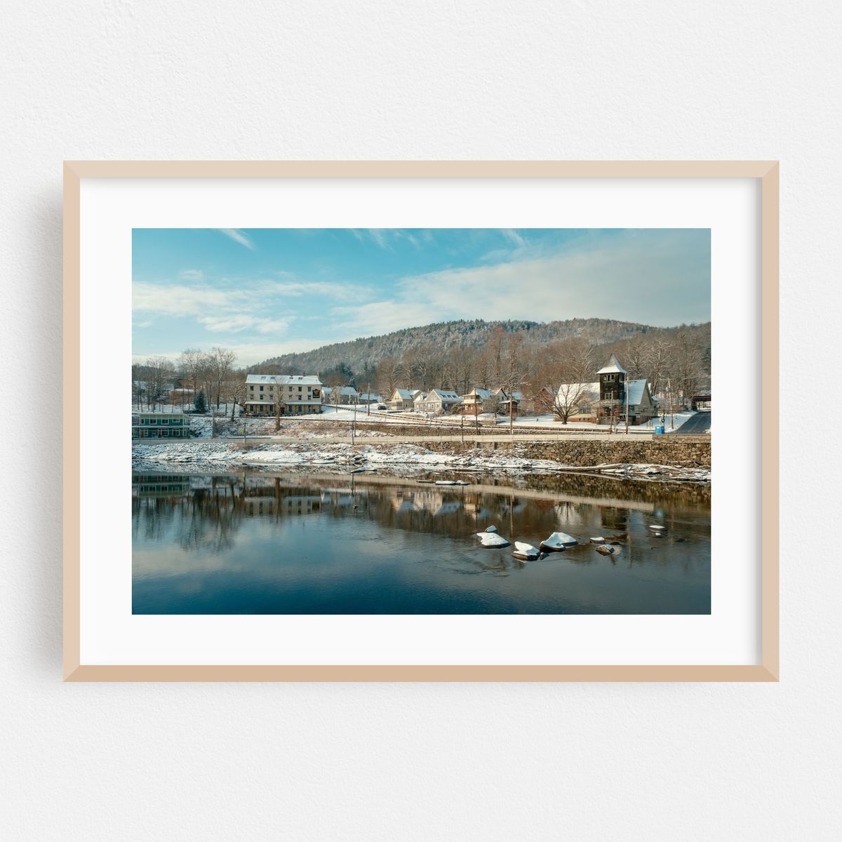 Shelburne Falls in Winter 02 – image 1 of 6