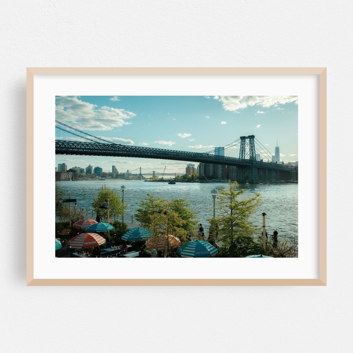 Williamsburg Bridge from Domino Park – image 1 of 6