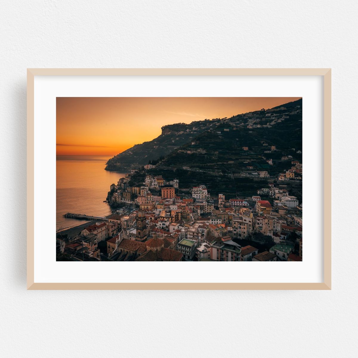 Sunset over Minori 04 – image 1 of 6