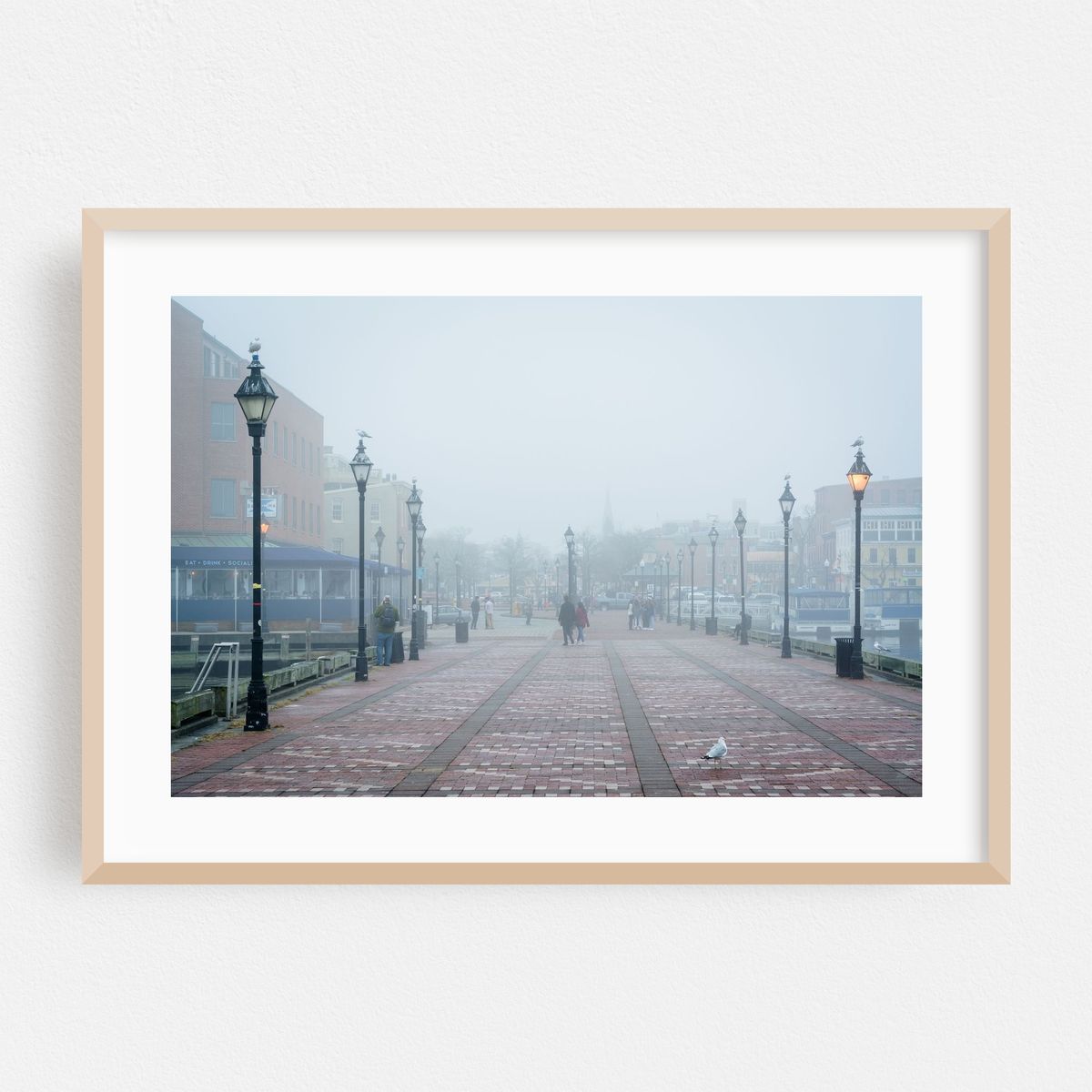 Broadway Pier in Fog – image 1 of 6
