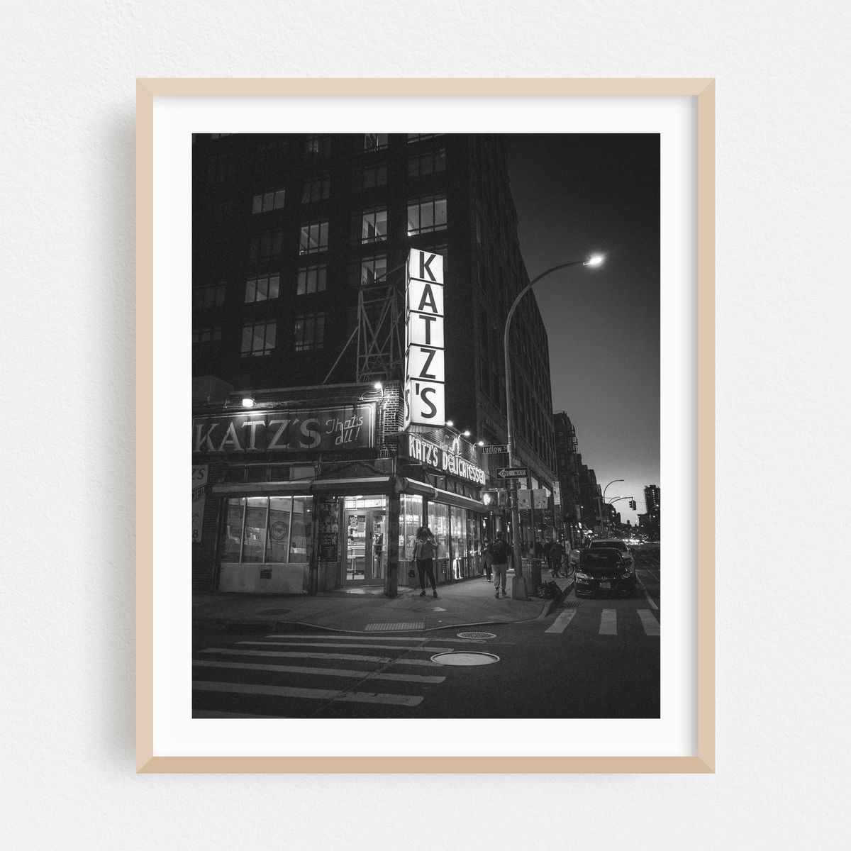 Katz's by Night 03 B&W – image 1 of 12
