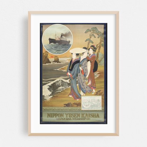 Nippon Yusen Kaisha = Japan Mail Steamship Co. [Futamigaura] (1919)
