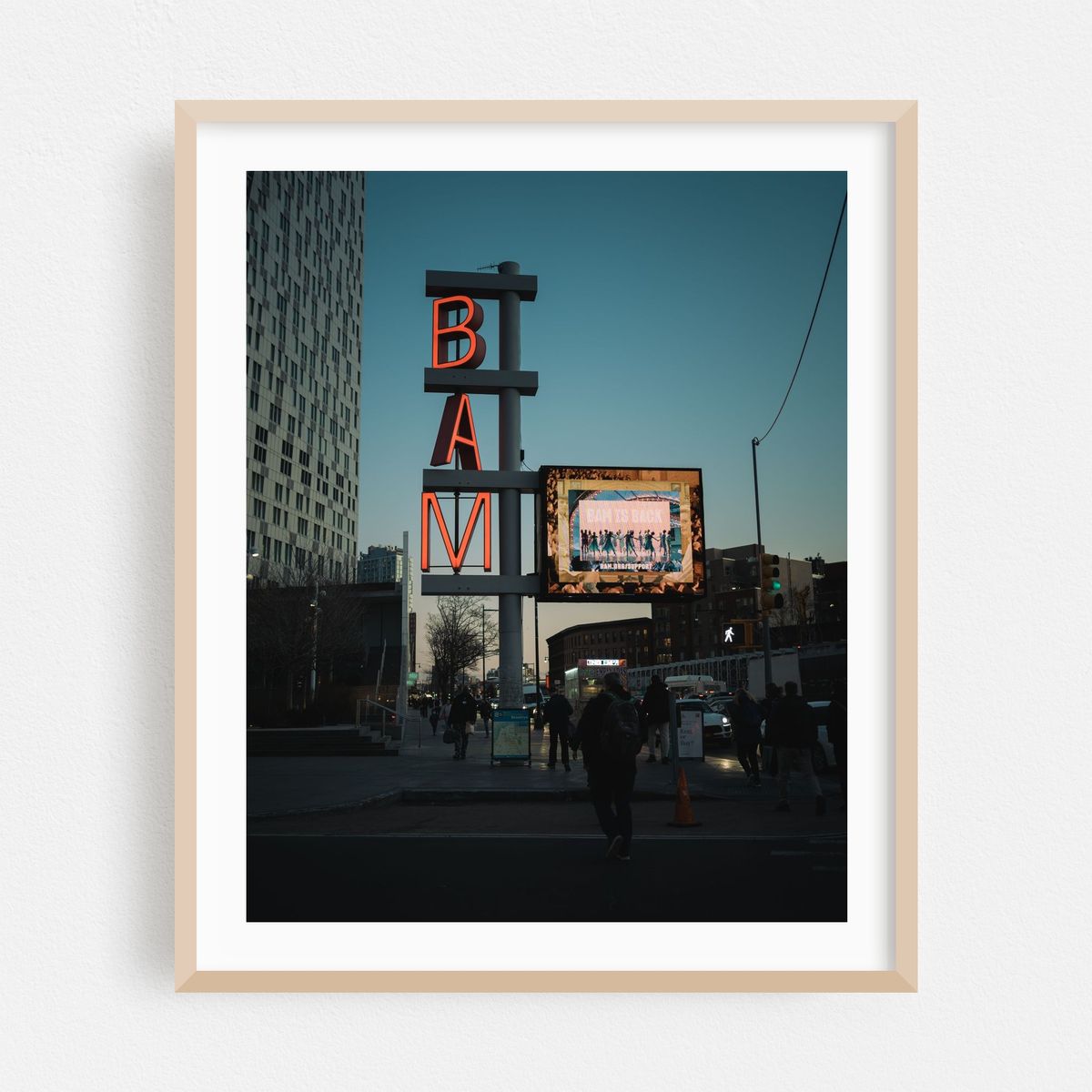 BAM sign, Brooklyn – image 1 of 12