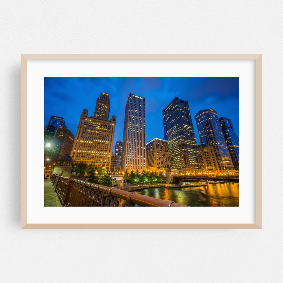 Chicago River Skyscrapers – image 1 of 6