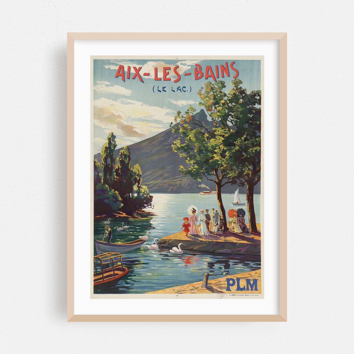 Aix-les-Bains (le lac) (1906) – image 1 of 3