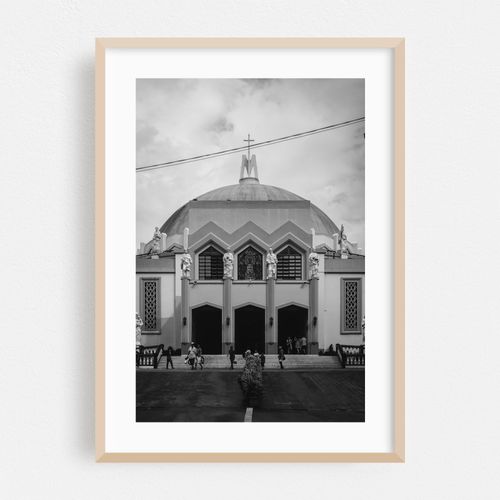 Antipolo Cathedral 01 B&W