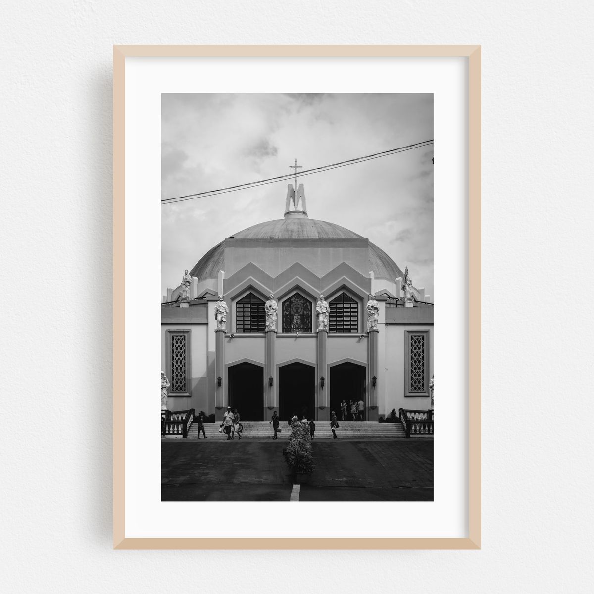 Antipolo Cathedral 01 B&W – image 1 of 16