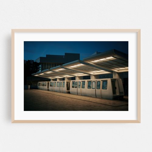 Tram at The Getty, Los Angeles