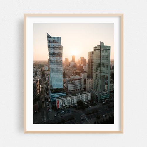 Sunset from Palace of Culture and Science, Warsaw 07