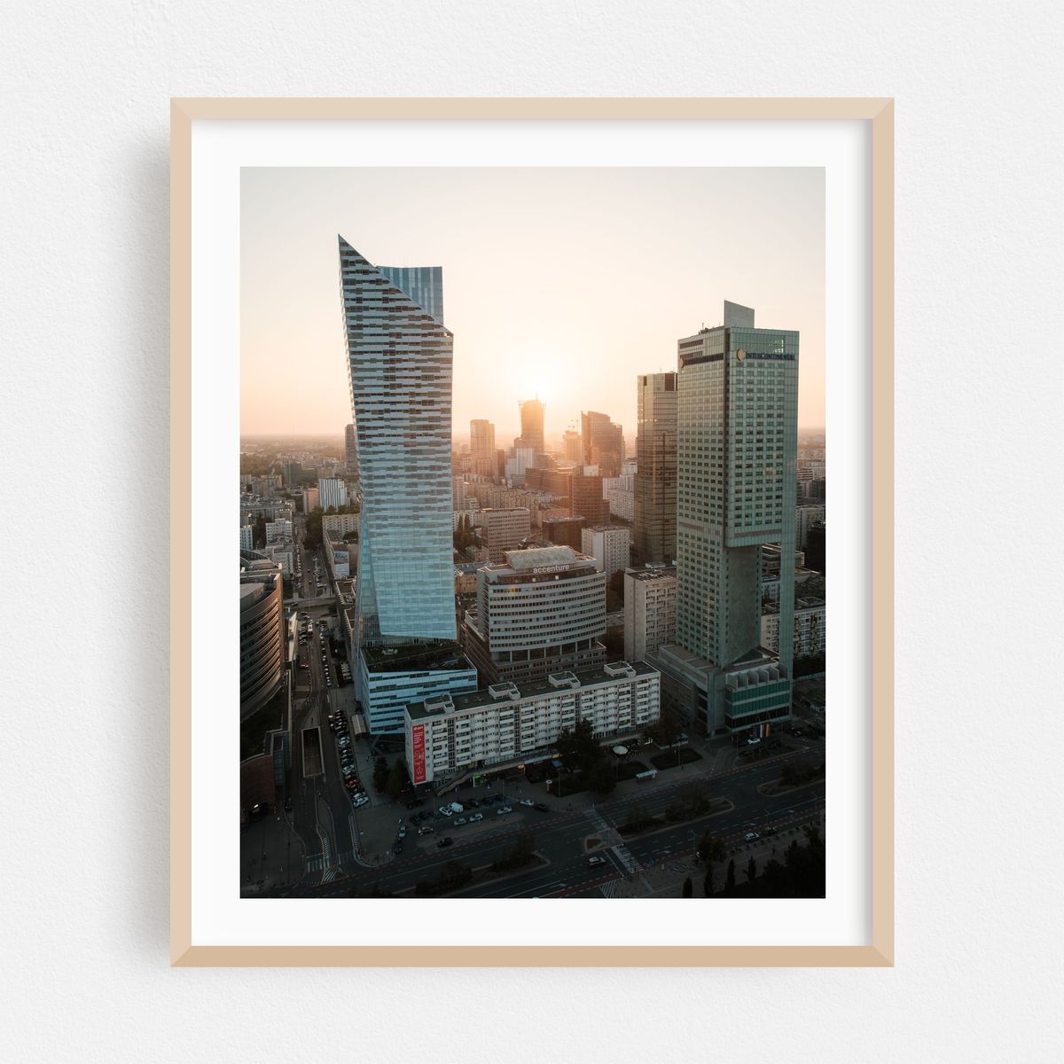 Sunset from Palace of Culture and Science, Warsaw 07 – image 1 of 12