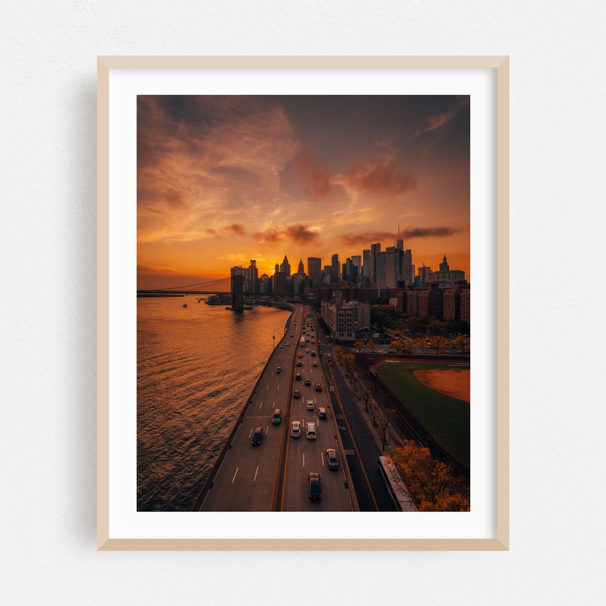 Sunset over the FDR – image 1 of 12