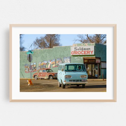 Seligman Grocery and Vintage Cars