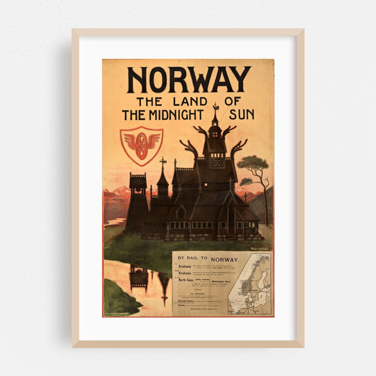 Norway – the land of the midnight sun (1905) – image 1 of 4
