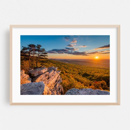 From Annapolis Rocks, Appalachians