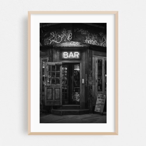 Bar, Avenue A 02 B&W