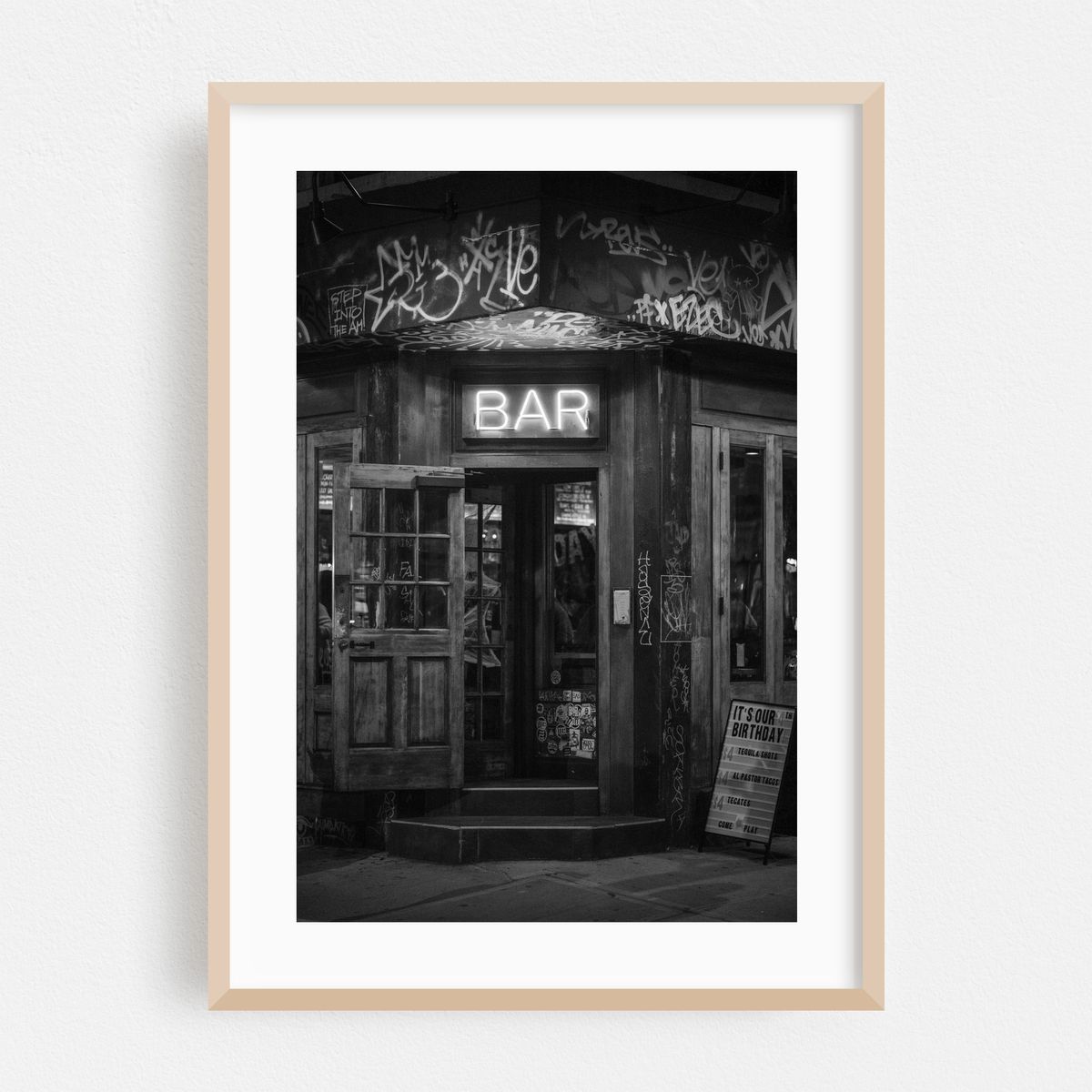 Bar, Avenue A 02 B&W – image 1 of 16