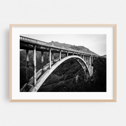Bixby Bridge B&W