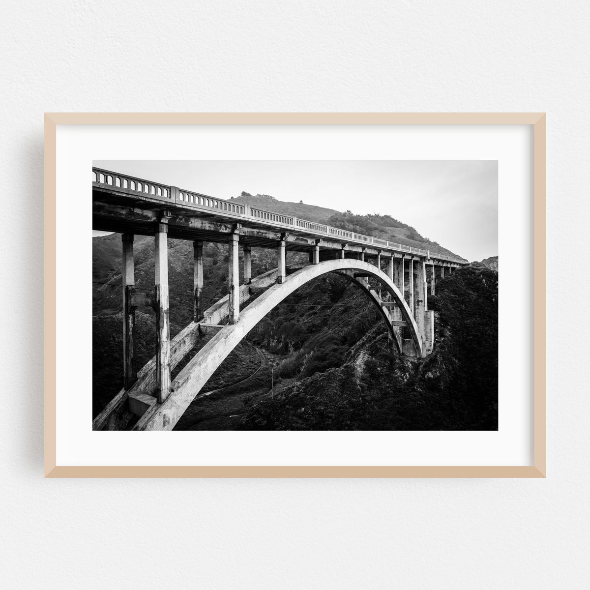 Bixby Bridge B&W – image 1 of 6