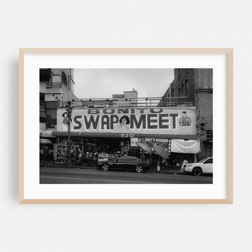 Bonito Swap Meet B&W