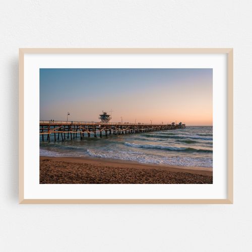 San Clemente Pier at Sunset 03