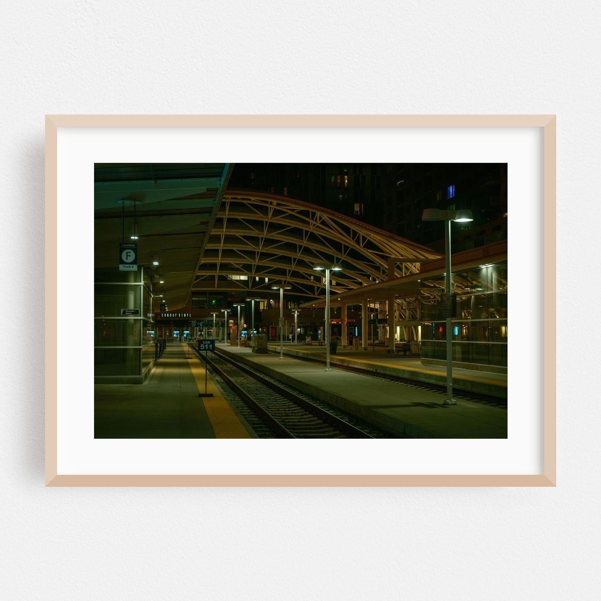 Union Station at Night, Denver 03 – image 1 of 6