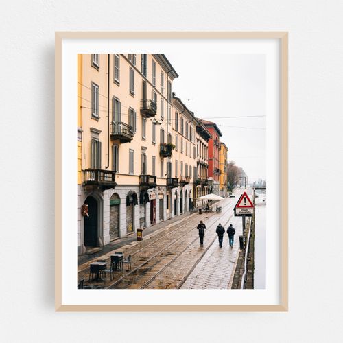 Along Navigli, Milan