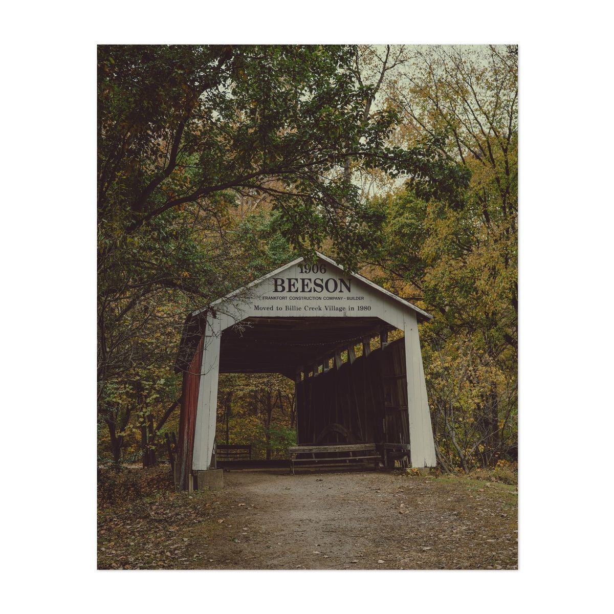 The Beeson Covered Bridge – image 1 of 2