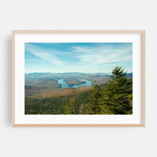 Lake Placid from Whiteface Mountain