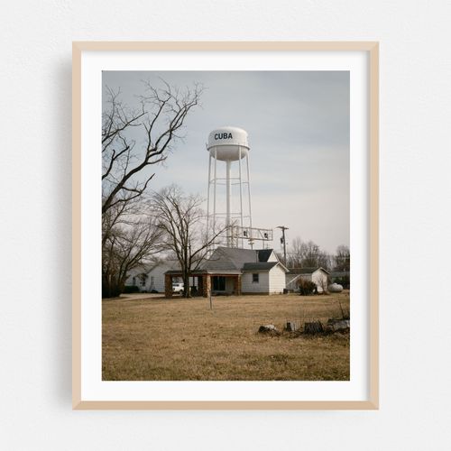 Cuba Water Tower, Route 66 01
