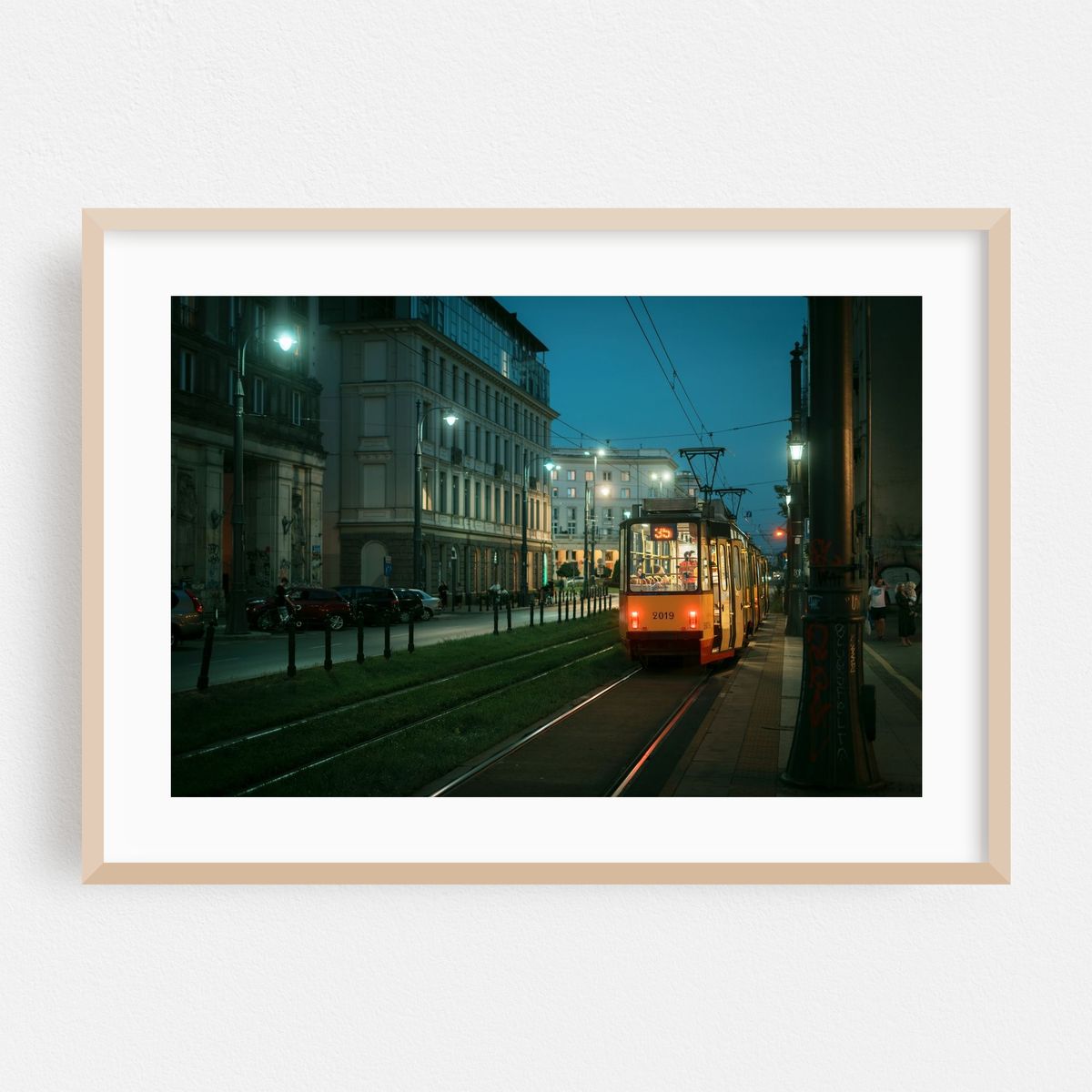 Tram at Plac Zbawiciela, Warsaw – image 1 of 6