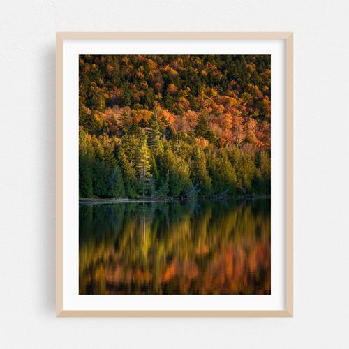 Autumn at Owen Pond, Adirondack Mountains 01
