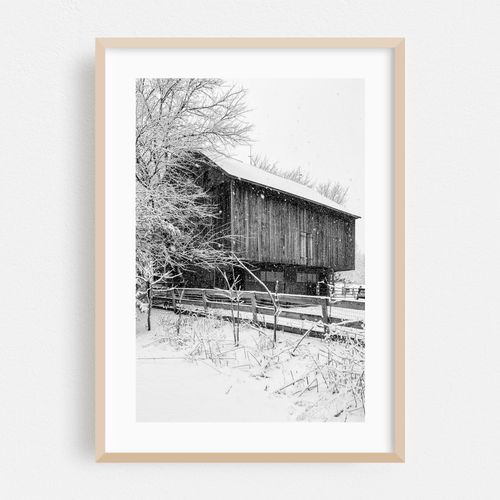 Barn, Glen Rock B&W